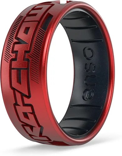 Vista 7 de Enso Rings Disney Pixar Collection - Anillos clásicos de silicona grabados - Diseño cómodo y flexible