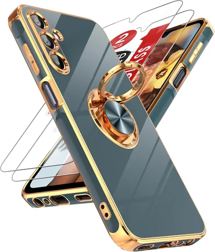 Vista 26 de LeYi Funda para iPhone XR: con Protector de Pantalla de Vidrio Templado [Paquete de 2] Soporte de Anillo Giratorio de 360°, Soporte Magnético