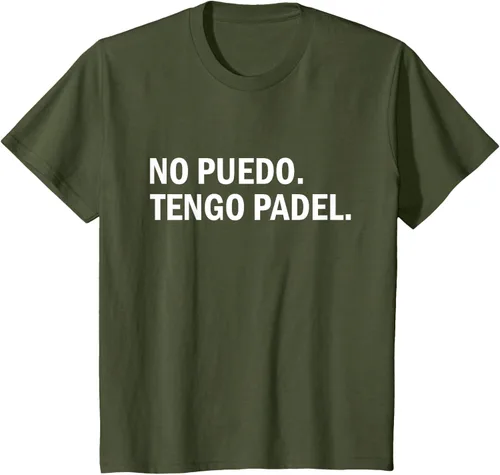 Vista 16 de Camiseta de jugador divertido No Puedo Tengo Padel Hobby