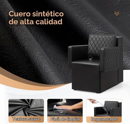Vista 7 de OmySalon Sillas secadoras para salón, silla profesional de secador de pelo apta para secadora con capucha, asiento extra ancho, muebles