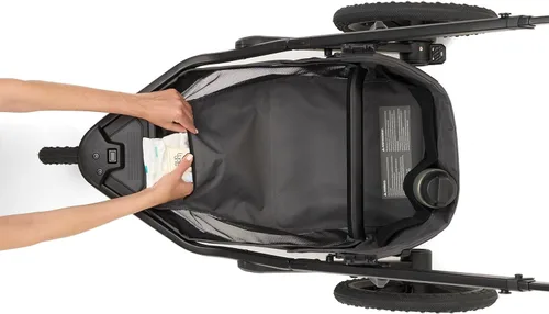 Vista 3 de Veer Switch&Jog - Cochecito de correr con empuñaduras de neopreno Cochecito de 3 ruedas todo terreno con asiento Switchback Absorción de golpes