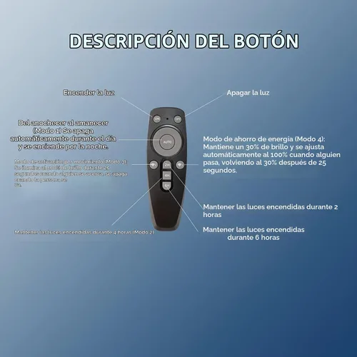 Vista 5 de FEIERYA Luces solares para exteriores, IP66, impermeables, con sensor de movimiento y control remoto, luz de seguridad de 6500 K del atardecer al