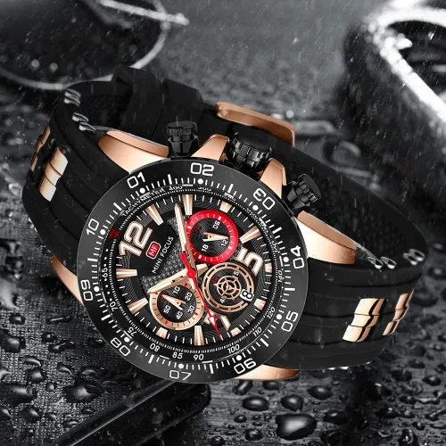 Vista 2 de AIMES Watch for Men Sport Military Waterproof Chronograph Mens Watches Analog Quartz Big Face Classic Stylish Fashion Casual Designer Business Work
