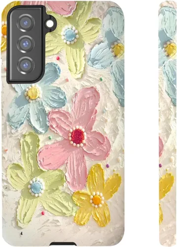 Vista 19 de Funda protectora para teléfono Samsung Galaxy S23 – Carcasa rígida de doble capa + cubierta de silicona – Funda protectora a prueba de golpes