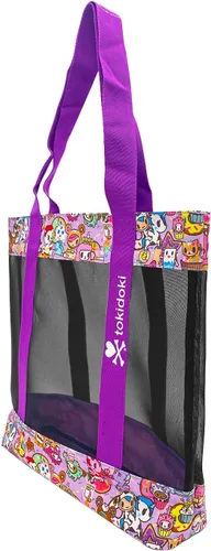 Vista 2 de tokidoki Bolsa de malla, morado, Púrpura, Bolsa de malla