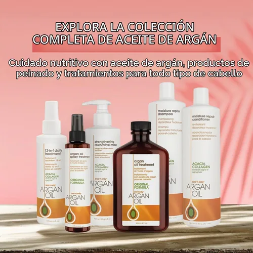 Vista 7 de One 'n Only Tratamiento capilar con aceite de argán, suero de control de humedad y encrespamiento, 2 onzas