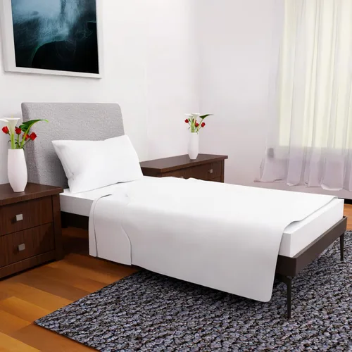 Vista 61 de Ropa de cama tamaño Twin - Juego de 3 piezas - Bolsillos profundos - Sábanas refrescantes - Suaves y cómodas para uso en todas las estaciones Aqua
