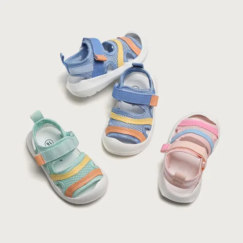 Vista 2 de OAISNIT Sandalias deportivas para bebés, niños y niñas, ligeras, antideslizantes, suela de goma, zapatos de agua acuática para playa, zapatos