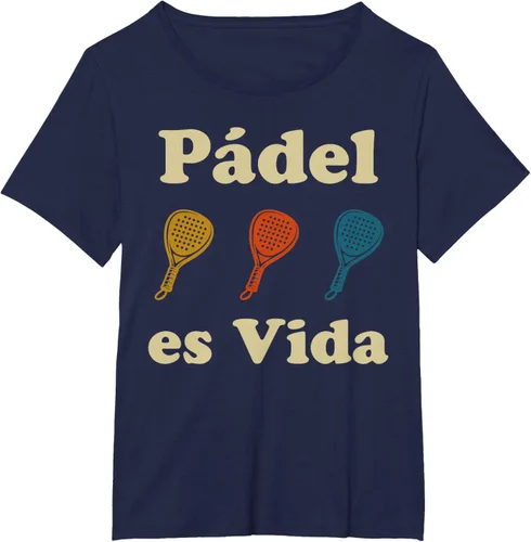 Vista 19 de Padel ES Vida Player Sport Life in Spanish En Espanol Men's T-Shirt