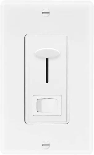 Vista 3 de Maxxima Interruptor de luz eléctrica con atenuador LED, paquete de 2 unidades, 3 vías/un solo polo