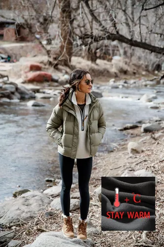Vista 2 de Leggings de tiro alto para mujer, no se translucen, suaves, deportivos, con control de abdomen, pantalones deportivos negros para correr, yoga