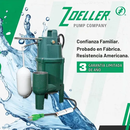 Vista 8 de Zoeller M802- Bomba de amoladora de aguas residuales residencial automática