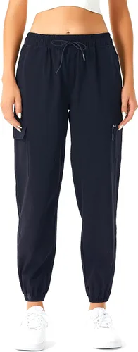 Vista 3 de Versatile Women's Joggers Hiking Pants - Quick Dry with Cargo Pockets for Athletic, Workout, Scrubs and Outdoor in Summer