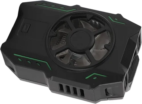 Vista 4 de Phone Cooler with Dual Semiconductor Cooling Chips, Wireless Mobile Phone Radiator, LED Temperature Display and 3 - Speed Fan for Gaming Streaming