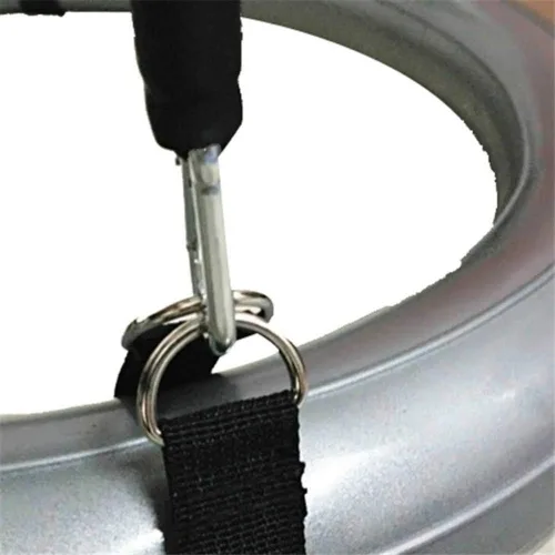 Vista 4 de Syhonic Anillo de base de bola de yoga, base fija, antiestallido, estabilidad, soporte de pelota para yoga, pilates, gimnasio, oficina y ejercicio