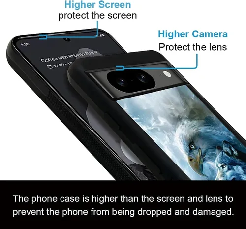 Vista 974 de Compatible con Google Pixel 4A 5G Mobile Case Creative Acrylic Panel trasero Silicona Protección Grip especialmente diseñado para Google Pixel 4A 5G
