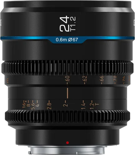 Vista 20 de SIRUI Set de Lentes Cine Night Walker T1.2, 16mm, 24mm, 35mm, 55mm, 75mm Lente de Apertura Grande, Enfoque Manual (Montura M4/3, Negro)
