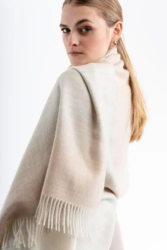 Vista 3 de thread + butter Bufanda de alpaca 100% bebé Lujo Suave Elegante Hipoalergénicocontemporáneo