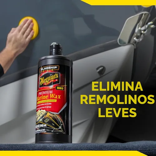 Vista 8 de Meguiar's Cera marina prémium M63, 32 onzas