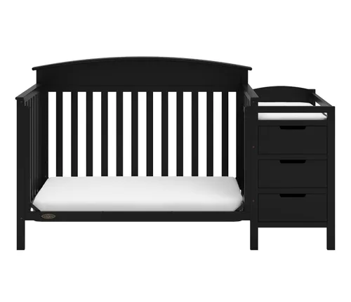 Vista 11 de Graco Benton - Cuna convertible 5 en 1 GREENGUARD Gold Certified, Baby Crib & Changing Table Combo, Includes Water-Resistant Changing Pad