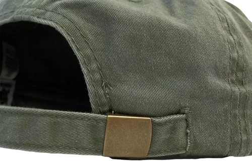 Vista 2 de ECO Wear Gorra de béisbol bordada Grizzly Bear Wildlife Caqui Verde, Caqui Verde