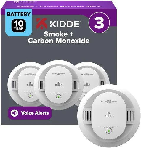 Vista 14 de Kidde Detector de humo y monóxido de carbono, batería de 10 años, 30CUD10-V, 1 paquete