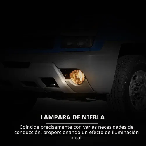 Vista 5 de PIT66 Juego de montaje de luces antiniebla (2 unidades) compatible con 2002 2003 2004 2005 2006 Avalanche Pickup Truck Accesorios de lámpara