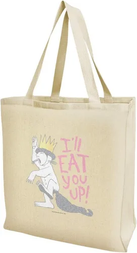 Vista 5 de GRAPHICS & MORE Donde las cosas salvajes están Eat You Up - Bolsa de viaje reutilizable, Multi