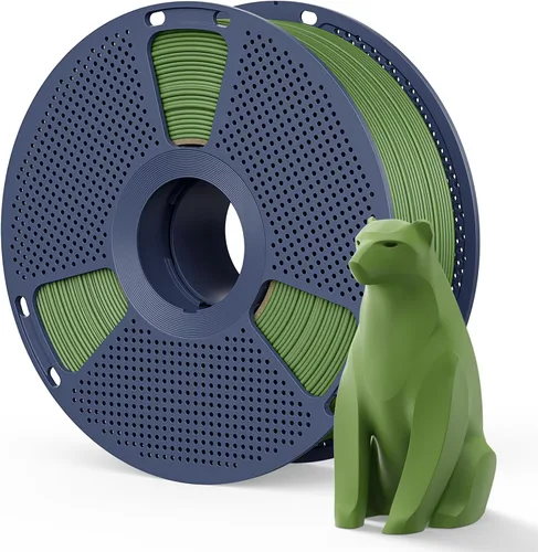 Vista 22 de SUNLU - Filamento PLA mate de 1/16 pulgadas para impresora 3D, carrete compatible con filamento de repuesto Bambulab, de 2.2 libras, textura