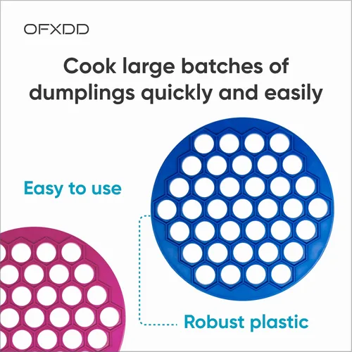 Vista 3 de Fabricante ruso de pelmeni y máquina de plástico para raviolis, forma de bola de masa