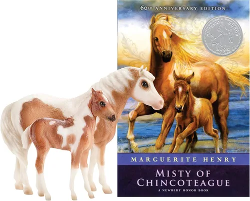 Vista 7 de Breyer Traditional Misty & Stormy - libro y juguete de Stormy, belleza negra, talla única