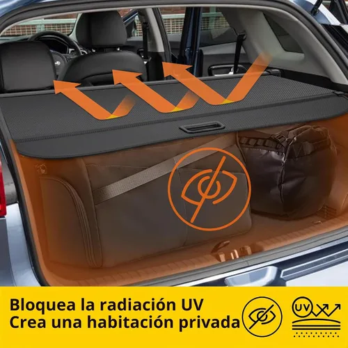 Vista 7 de AUXMART Funda de carga para Toyota Corolla Cross 2022 2023 2024 2025 2026, cubierta retráctil para maletero trasero, protección de seguridad