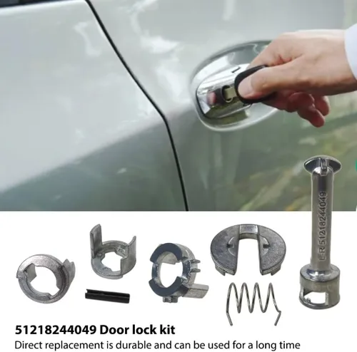 Vista 4 de Kit de reparación de cilindro de cerradura de puerta para 2002 BMW 325i Base Sedan 4-Door 2.5L 2494CC 152Cu. en. l6 gas DOHC aspirado naturalmente