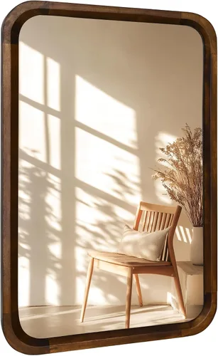 Vista 25 de CULER Espejo de pared de baño, espejo rectangular de vidrio templado moderno de 20 x 30 pulgadas para dormitorio, sala de estar, entrada