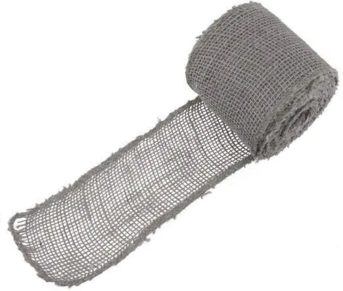 Vista 10 de JubileeYarn - Cinta de yute de arpillera para manualidades, 3 pulgadas x 10 yardas, color negro, 1 rollo