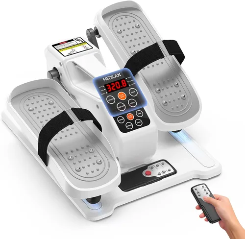 Vista 9 de Portable Under Desk Elliptical Machine with Wireless Remote. 12 Manual & 3 Automatic Speeds. Pedal Ellipse Leg Exerciser. Leg Exerciser While