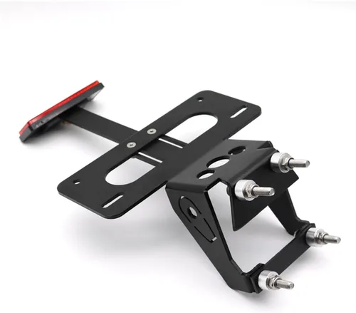 Vista 4 de Soporte de marco de matrícula para matrícula trasera compatible con Kawasaki Z900 2017 2018 2019 2020 2021 2022