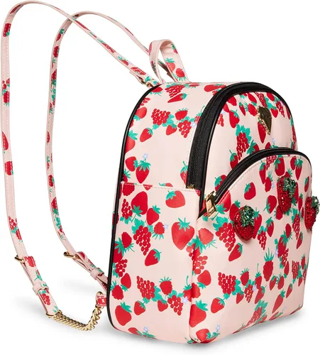 Vista 2 de Betsey Johnson Sweet & Tart - Mochila Midi Rosa Multi