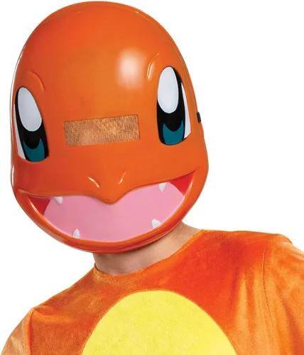 Vista 3 de Pokemon Charmander - Disfraz infantil de personaje clásico para niños, Naranja