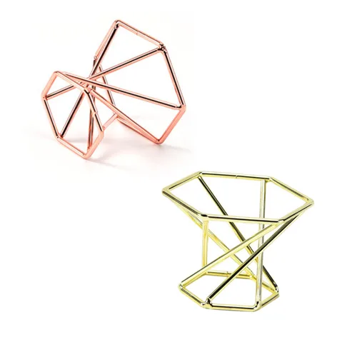 Vista 9 de SOLUSTRE Soporte elegante para esponja de maquillaje, 2 unidades, de acero inoxidable, diseño elegante para secado rápido, fácil acceso, para Dorado