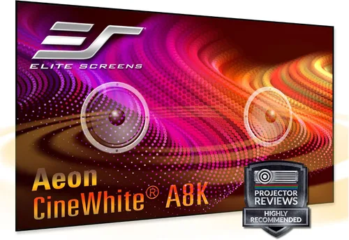 Vista 16 de Elite Screens Spectrum AcousticPro UHD, pantalla de proyector eléctrica motorizada de 100 pulgadas sin moiré, tejido perforado transparente al Negro