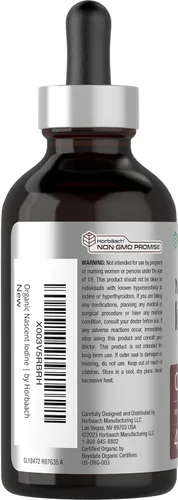 Vista 3 de Horbäach Yodo naciente 325mcg 4oz Suplemento líquido orgánico