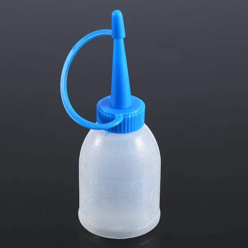 Vista 3 de AYNEFY Botella industrial, 6 piezas de plástico de 1.0 fl oz, a prueba de fugas, reutilizable, cocina, manualidades