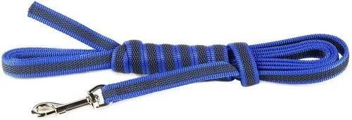 Vista 58 de Julius-K9 218GM-B-DP Correa de color y gris superagarre, ajustable, 0.551 in x 7.2 ft, azul-gris