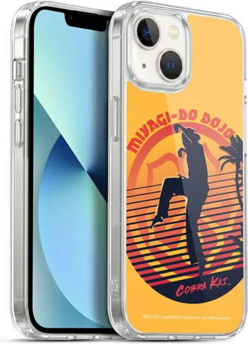 Vista 211 de Head Case Designs Funda de gel suave con licencia oficial de Cobra Kai Eagle Fang Logo Key Art compatible con Apple iPhone 7 Plus/iPhone 8 Plus