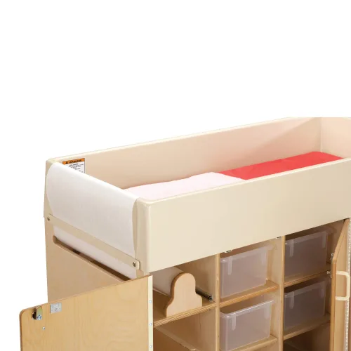 Vista 5 de Jonti-Craft 5145JC Cambiador de pañales con escaleras, izquierda