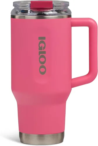 Vista 10 de Igloo Vaso de vino de 10 onzas Vasos de acero inoxidable Verde azulado laguna