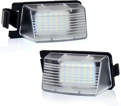 Vista 22 de D-Lumina Luces LED para matrícula, montaje de lámpara para Volkswagen VW Golf GTI MK4 MK5 MK6 MK7 CC Rabbit Polo EOS Phaeton Beetle Passat Scirocco