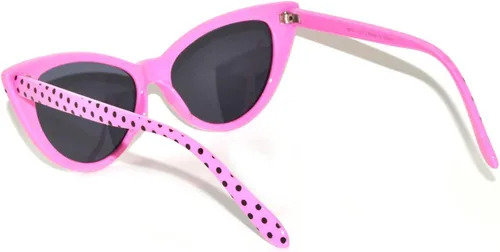 Vista 6 de OWL Womens Cat Eye Sunglasses Classic Vintage High Pointed Winged Retro Design UV Protection