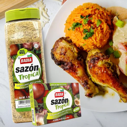 Vista 5 de Badia Sazon Tropical Sin Mgs, 3.52 oz